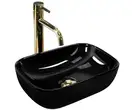Умывальник (раковина) REA BELINDA MINI BLACK накладной черный (REA-U8004)