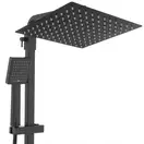 Душевой гарнитур Yoka GOBA 25 BLACK черный с термостатом (BP.GOBA-THERM-25-BLK)