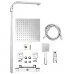 Душевой гарнитур YOKA GOBA 25 CHROME с термостатом (BP.GOBA-THERM-25-CHR)