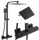 Душевой гарнитур Yoka GOBA 30 BLACK черный с термостатом (BP.GOBA-THERM-30-BLK)