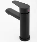 Смеситель для раковины (умывальника) Yoka SENA 24 BLACK черный низкий (BU.SENA-24-BLK)