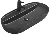 Умывальник (раковина) MEXEN ADEL 80 BLACK MAT накладной (MEX-22168085)