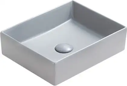Умывальник (раковина) MEXEN GOYA 40 GREY MAT накладной светло-серый (MEX-22184061)