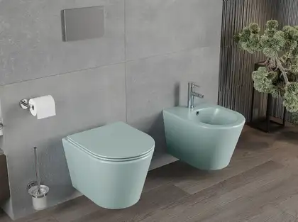 Подвесной унитаз MEXEN RICO GREEN MATT (MEX-30724048)