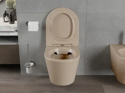 Подвесной унитаз MEXEN RICO CAPPUCCINO MATT (MEX-30724064)
