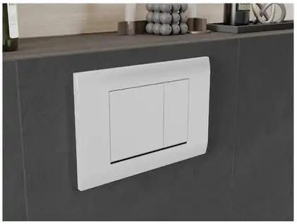 Кнопка смыва для инсталляции MEXEN FENIX 01 WHITE (MEX-600100)