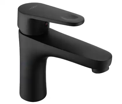 Смеситель для раковины MEXEN KAMA BLACK низкий (MEX-72500-70)