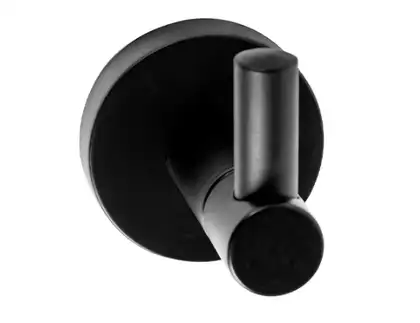 Гачок вішалка для рушника REA MIST 03 BLACK чорний (REA-80022)