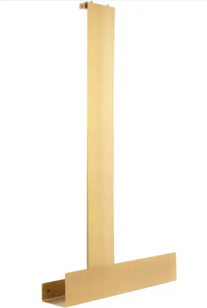 Полка REA TORI BRUSHED GOLD на душевую стенку (REA-85001)