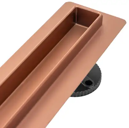 Трап для душа REA NEO SLIM PRO BRUSHED COPPER 70 см. (REA-G0651)