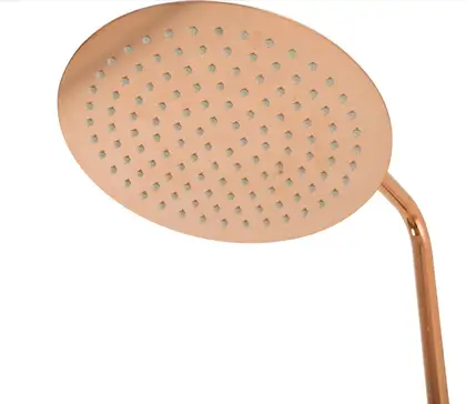 Душевой гарнитур REA LUNGO ROSE GOLD с термостатом и изливом (REA-P6606)