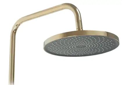Душевой гарнитур REA MAX GOLD с изливом (REA-P6617)