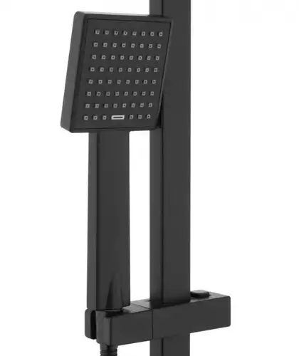 Душевой гарнитур Yoka GOBA 30 BLACK черный с термостатом (BP.GOBA-THERM-30-BLK)
