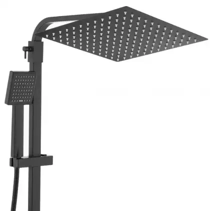 Душевой гарнитур Yoka GOBA 30 BLACK черный с термостатом (BP.GOBA-THERM-30-BLK)