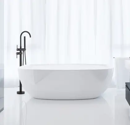 Змішувач для ванни YOKA SPA BLACK підлоговий (BS.SPA-BLK)
