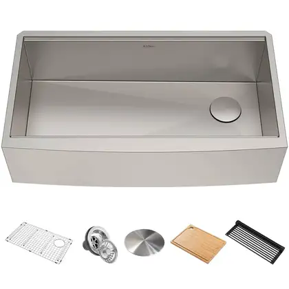 Kraus KWF Kore™ Кухонна мийка, нержавіюча сталь (KWF210-33)