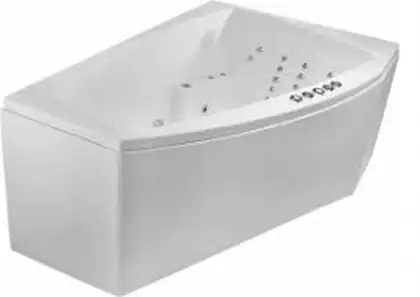 Aquator Vincent Ванна гідромасажна ліва, біла (445.043.843)