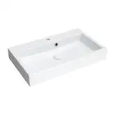 умывальник Omnires Thasos 42x70 white (THASOS700ZPBP)
