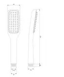 душовий гарнітур Omnires Hudson точковий chrome (HUDSONX-PCR)