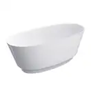 ванна кам'яна Omnires Neo 158x72 овальна white (NEO158WWBP)