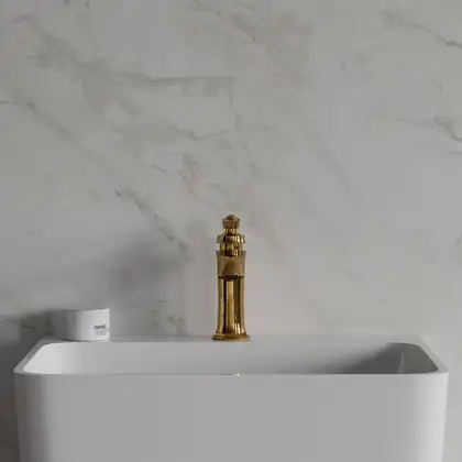 смеситель для умывальника Omnires Armance gold (AM5210GL) смеситель для умывальника Omnires Armance gold (AM5210GL)