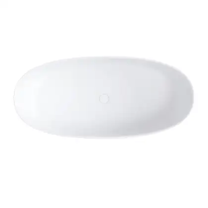 ванна кам'яна Omnires Neo 158x72 овальна white (NEO158WWBM)