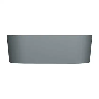 ванна кам'яна Omnires Ovo 160x75 овальна ash gray (OVOWWAG)
