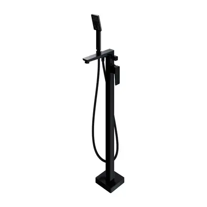 змішувач для ванни окремий Omnires Parma black mat (PM7433BL)