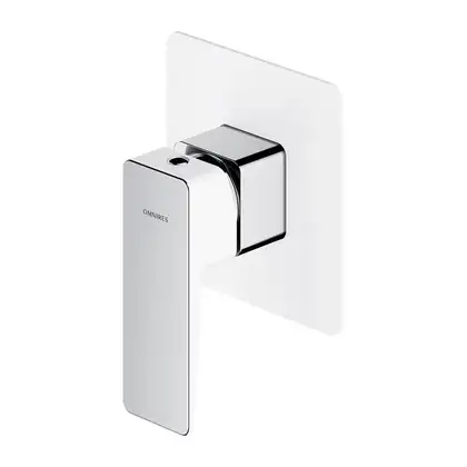 змішувач для душу прихованого монтажу Omnires Parma chrome/white (PM7445CRB) змішувач для душу прихованого монтажу Omnires Parma chrome/white (PM7445CRB)