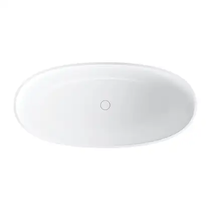 ванна Omnires Shell 160x75 овальна white (SHELLWWBM)