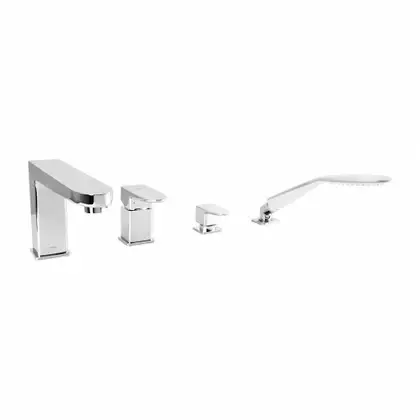 змішувач для ванни Omnires Siena на 4 отвори chrome (SN7332CR)