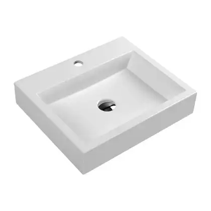 умивальник Omnires Thasos 42x50 white (THASOS500BP)