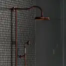 душевая система с термостатом Omnires Armance antique copper (AM5244/6ORB)