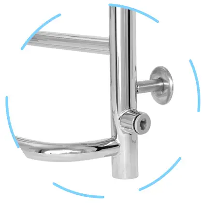 Водяна рушникосушарка Laris Євромікс П8 500 х 800 б/п 1/2" мц 700 (71207368)