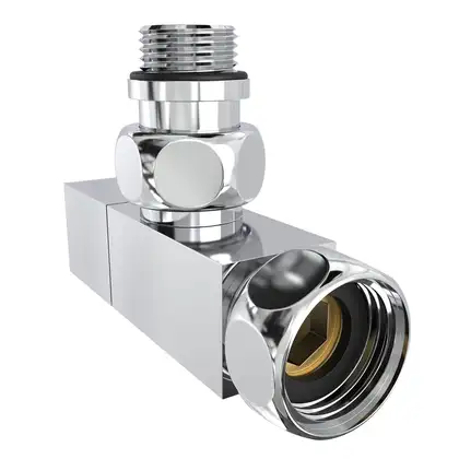 Кран кутовий Laris 1/2" - 3/4" Кватро Класік 2шт. (LX-851) (71401060)