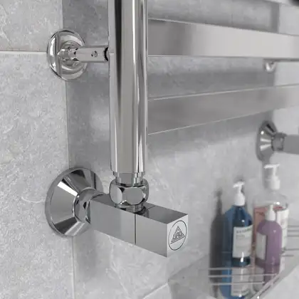Кран кутовий Laris 1/2" - 3/4" Кватро Класік 2шт. (LX-851) (71401060)