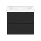 Комплект меблів 65 см Volle Oliva, чорний матовий 15-45-61B