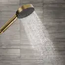 Лійка для душу Hansgrohe Pulsify Select (колір - шліфована бронза), 3 види струменя Relaxation 24110140