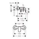 HANSGROHE Logis Змішувач для душу, чорний матовий (71600670)