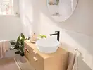 Hansgrohe Rebris S Змішувач для раковини, чорний матовий (72590670)