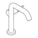 HANSGROHE Tecturis S Змішувач для раковини, хром (73340000)