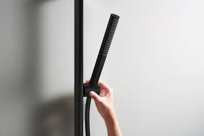 Hansgrohe Pulsify S Душовий гарнітур, чорний матовий (24373670)