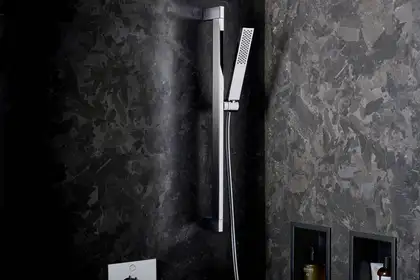 Штанга для душу 65 см Hansgrohe Pulsify E БЕЗ ЛІЙКИ (колір - хром) 24404000
