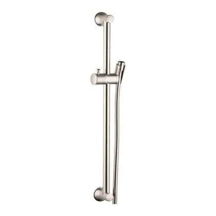 Душова штанга Hansgrohe Unica Classic 65 см із душовим шлангом Sensoflex 160 см (колір - шліфований нікель) 27617820