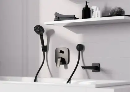 Вилив для ванни Hansgrohe Logis (колір - чорний матовий) 71410670