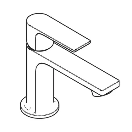 Hansgrohe Rebris E Змішувач для раковини, хром (72587000)