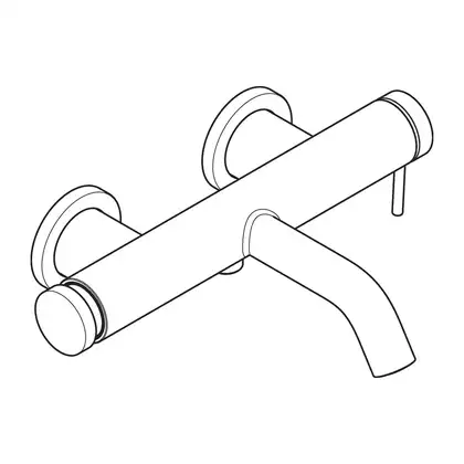 HANSGROHE Tecturis S Смеситель для ванны, хром (73422000)