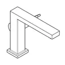 Змішувач для раковини 110 Fine CoolStart EcoSmart+ Hansgrohe Tecturis E (колір - хром), без донного клапана 73021000