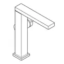 Змішувач для раковини 210 Fine CoolStart EcoSmart+ Hansgrohe Tecturis E (колір - білий матовий), з поворотним виливом та донним клапаном Push-Open 73060700