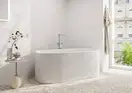 HANSGROHE Tecturis E Змішувач для ванни для підлоги, хром (73445000)